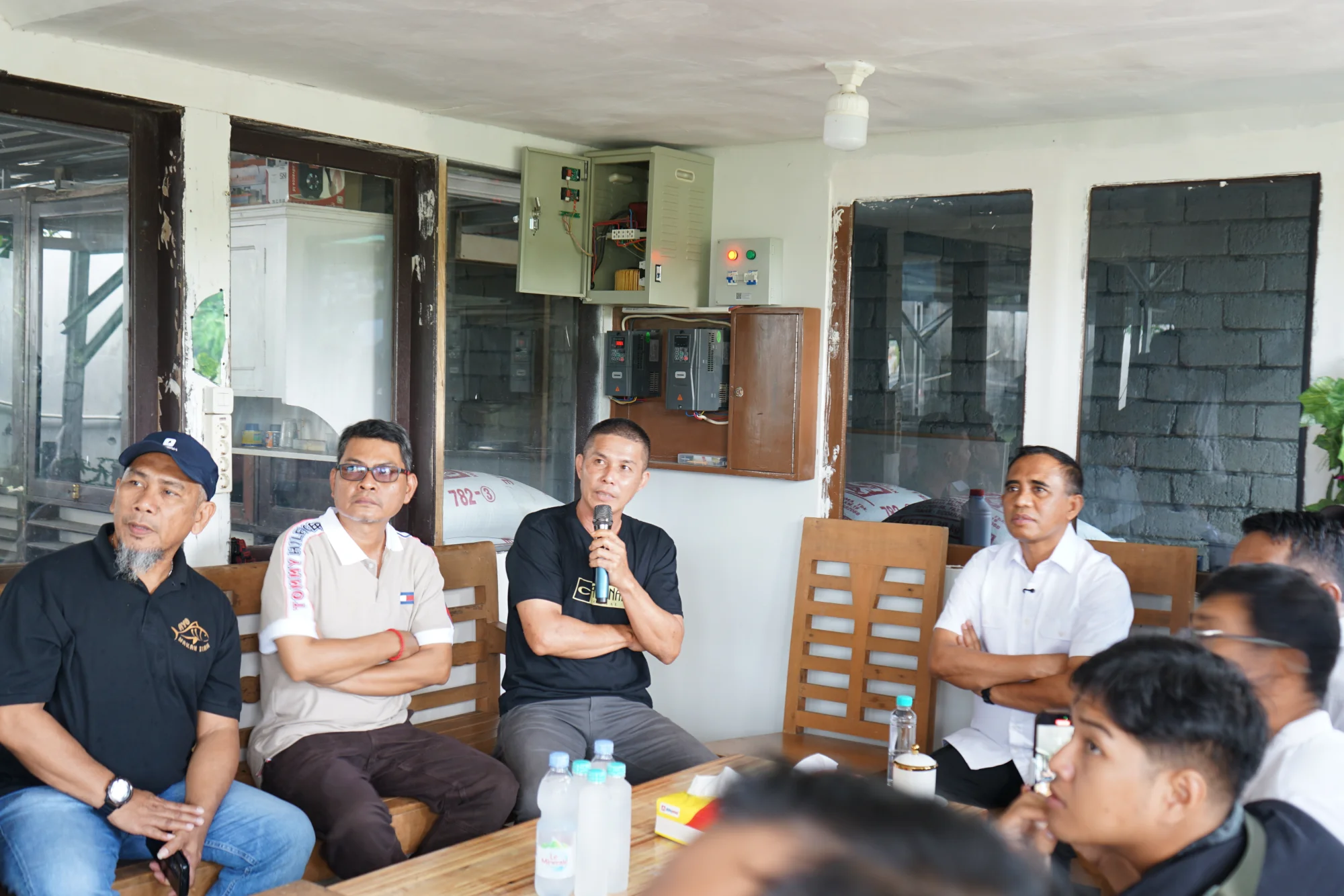 Panen ikan air tawar di Sigi