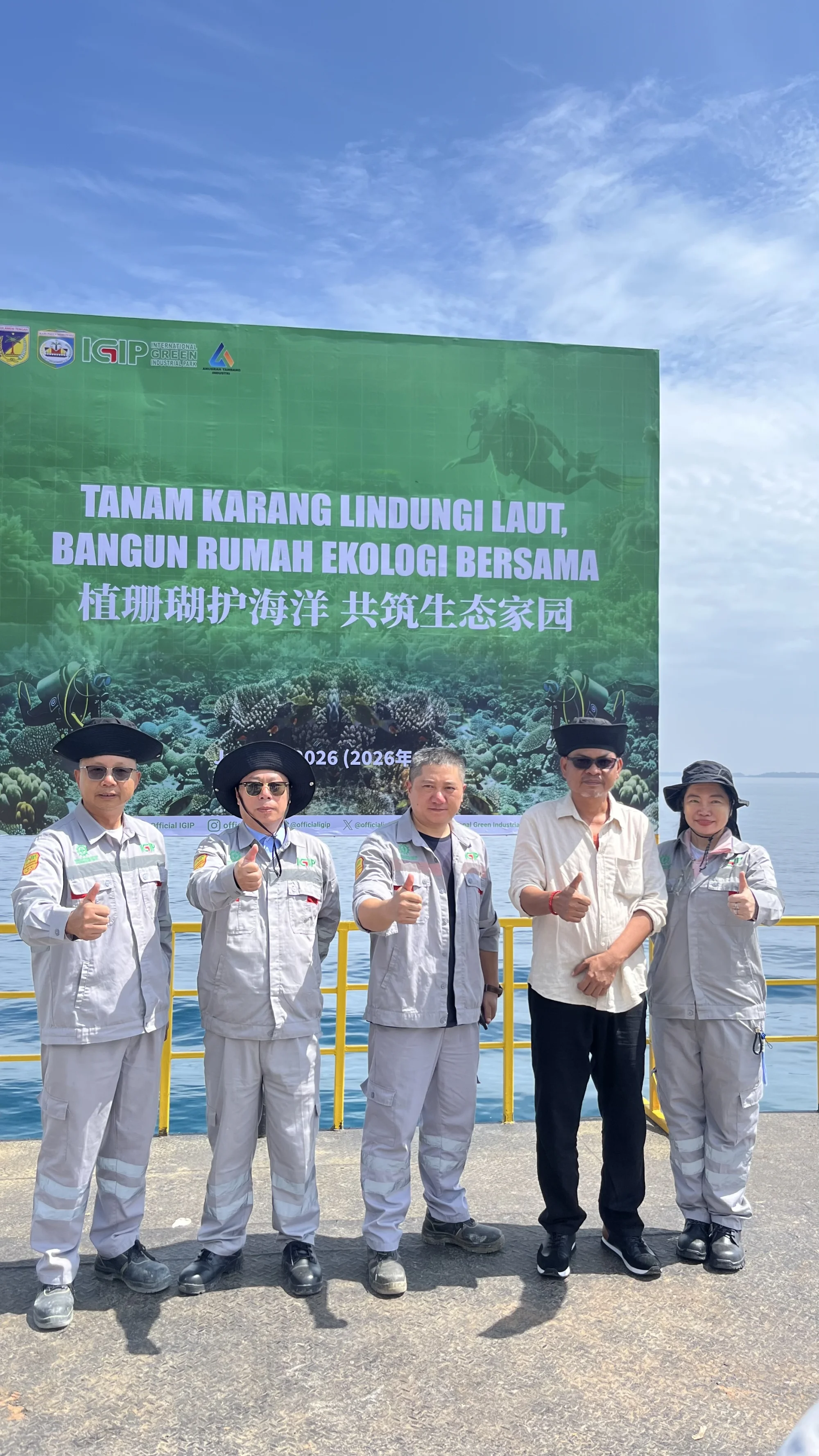 Rehabilitasi terumbu karang DKP Sulteng